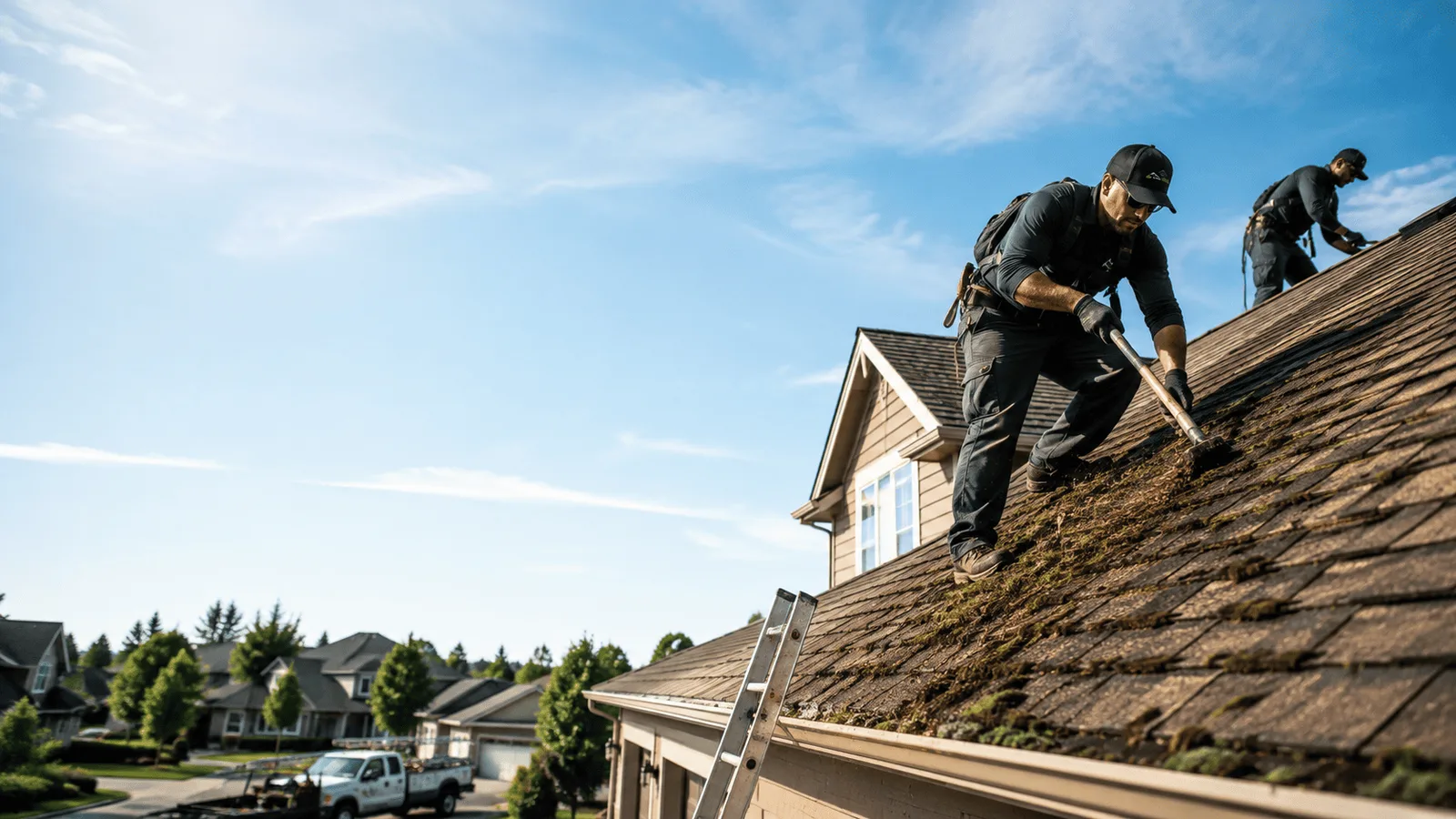 Roof Moss Removal in Langley, KY near me